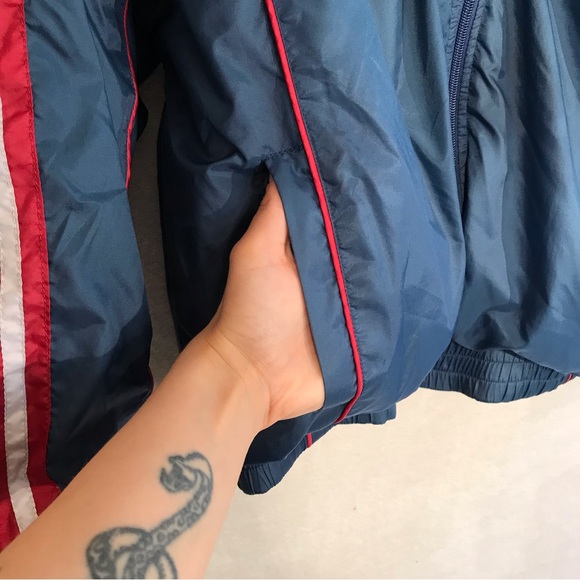 STRANGER THINGS vintage style bomber jacket Ragsport reversible sports shacket - Picture 4 of 12